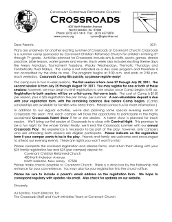 Crossroads - Covenant CRC