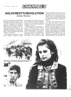GOLDCREST`S REVOLUTION