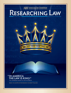 in america the law is king!