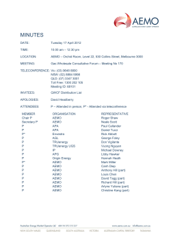 GWCF Meeting 170 : 17 Apr 2012 Minutes (Final)