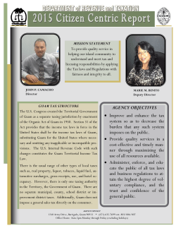 Citizen Centric Report: FY 2015