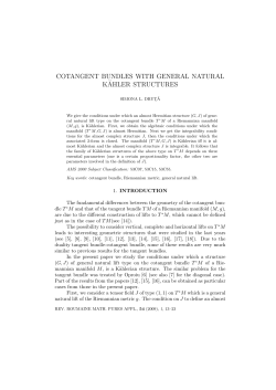 cotangent bundles with general natural k¨ahler structures