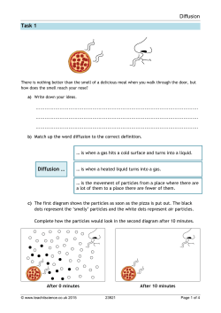 Diffusion Task 1 Diffusion &hellip;