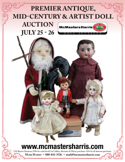 premier antique, mid-century and artist dolls