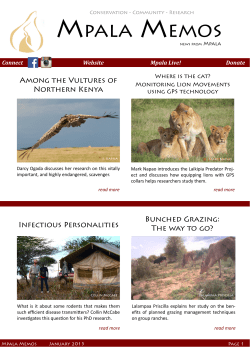 Mpala Memos January 2015
