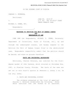 SC13-47 Response - Florida Supreme Court