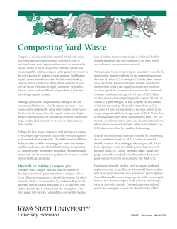 Composting Yard Waste