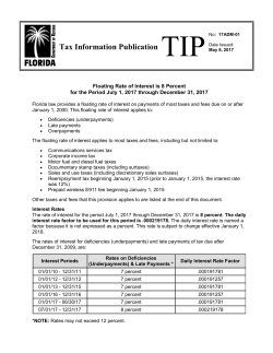 TIP #17ADM-01 - Revenue Law Library