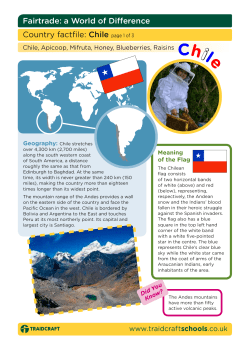 Chile - Traidcraft Schools