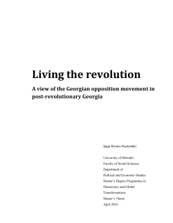 Living the revolution