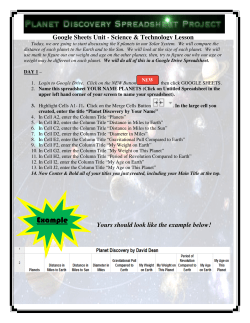 Example Example - 6th Grade Applied Skills GMS