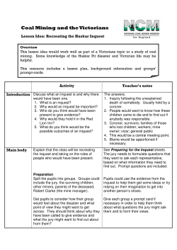 Coal Mining and the Victorians