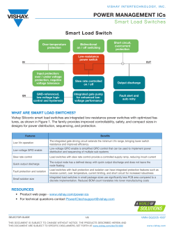 POWER MANAGEMENT ICs