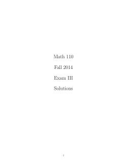 Solutions - Penn Math