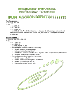 Fun Assignment 1 Read pp. 224-229 Do! p. 226 P: 1-4 p. 228 P: 1