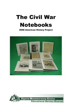 The Civil War Notebooks