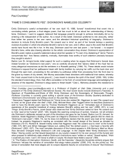 Paul Crumbley* &ldquo;FAME`S CONSUMMATE FEE