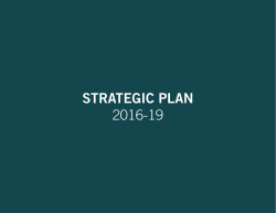 new strategic plan