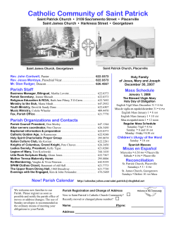Catholic Community of Saint Patrick