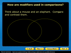 9.3 Using Comparative and Superlative