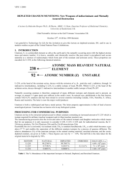 ATOMIC MASS HEAVIEST NATURAL ELEMENT ATOMIC NUMBER