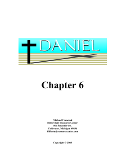 Chapter 6 - Bible Study Resource Center