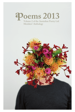 Poems 2013 - Australian Poetry