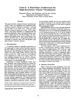 Cube-3: A Real-Time Architecture for High
