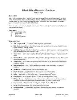 I Hunt Killers Discussion Questions