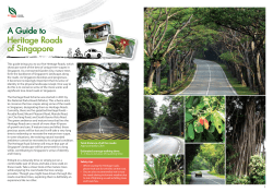 Heritage Roads of Singapore