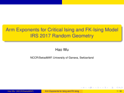 Arm Exponents for Critical Ising and FK
