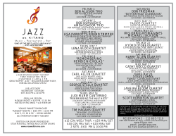 BEN ALLISON TRIO BOB DOROUGH`S AMBASSADOR TRIO DON