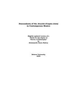 Descendants of the Anusim (Crypto