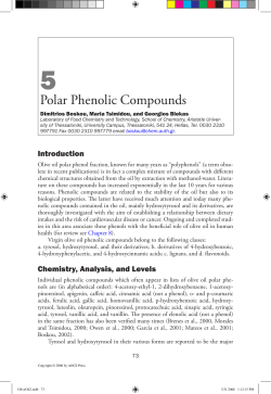 Polar Phenolic Compounds