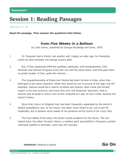 8th Grade Practice FSA Part I - Mr. Human`s Language Arts Class