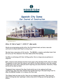 Spanish City Dome Weekly Journal