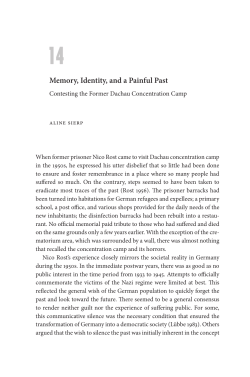 Memory, Identity, and a Painful Past