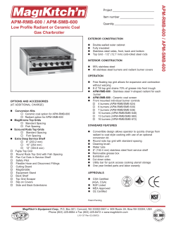 APM-RMB-600 / APM-SMB-600