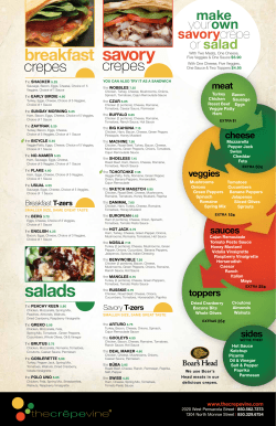 savory salads - Local Senior Discounts