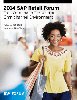 2014 SAP Retail Forum