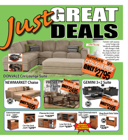 GReat Deals - Furniture To Go