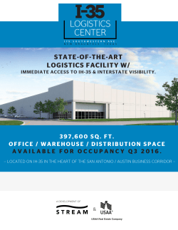 I-35 Logistics Center