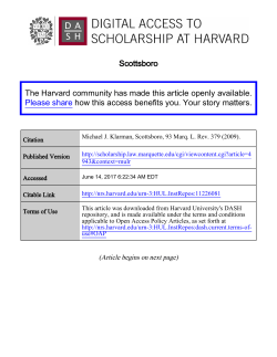 Full Text - Digital Access to Scholarship at Harvard