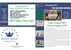 THE LOCKER ROOM - Havelock Academy