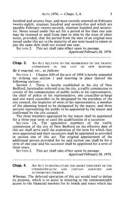 ACTS, 1976. &mdash; Chaps. 3, 4. hundred and seventy