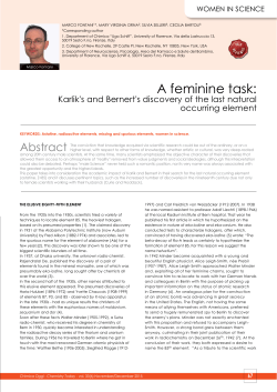 A feminine task