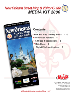 Media Kit - Map New Orleans, Inc.