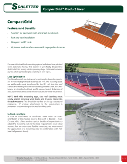 CompactGrid - Schletter Canada