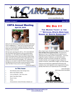 June 2010 - Carolina Marsh Tacky Association