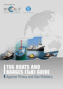 Tug Boats and Barges (TaB) Guide